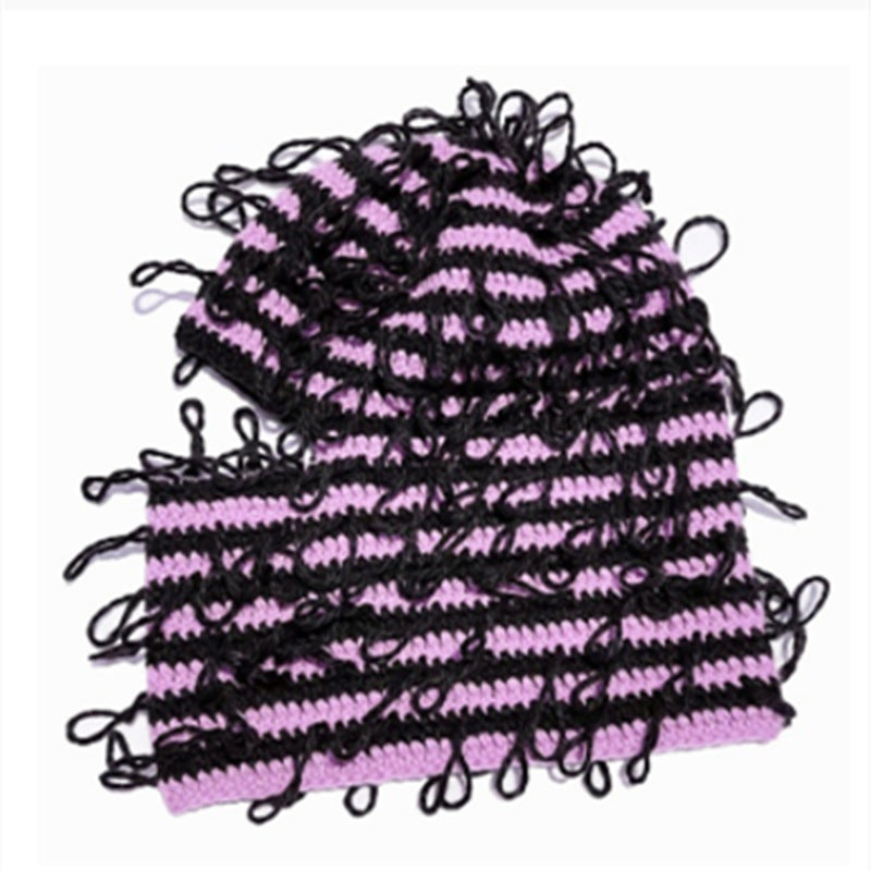 Halloween Ski Cap Funny Black Coil