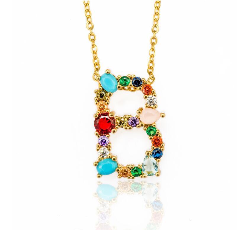 26 English alphabet necklaces