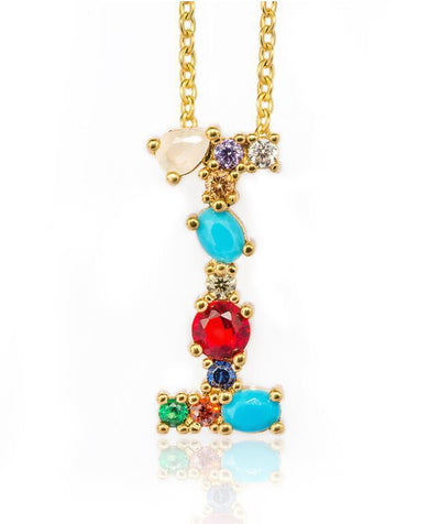 26 English alphabet necklaces