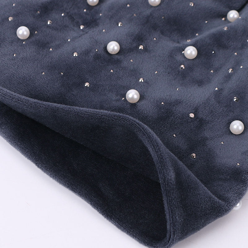 Flannel Confinement Cap Outdoor Warm Cap