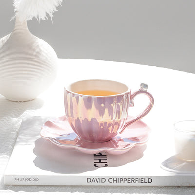 Pearl Shell Cup Japanese Mug Franc Coffee Cup