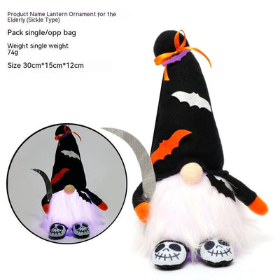 Halloween Decorations Non-woven Decoration With Lights