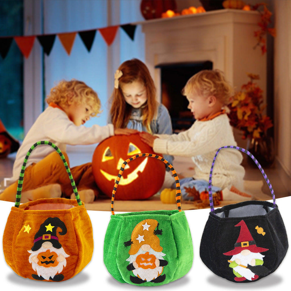 Halloween Decorations Cartoon Forest Man Doll Candy Bag