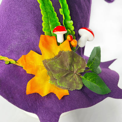 Halloween Witch Hat Halloween Party Felt Pointed Hat Felt Craft Hat
