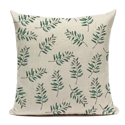 Leaf Hugging Pillow Case Sofa Cushion Napping Pillow Lumbar Cushion Cover Pillow Case Seat Pillow Cover