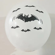 Halloween Skull Black Balloons (Set of Halloween Balloons)