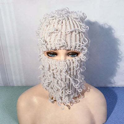 Halloween Ski Cap Funny Black Coil