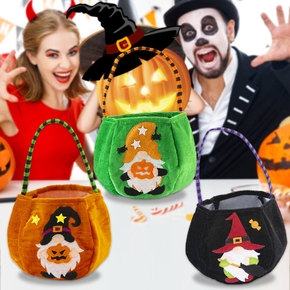 Halloween Decorations Cartoon Forest Man Doll Candy Bag