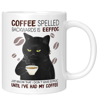 Coffee Spelld Ceramic Mug Personalized Water Cup