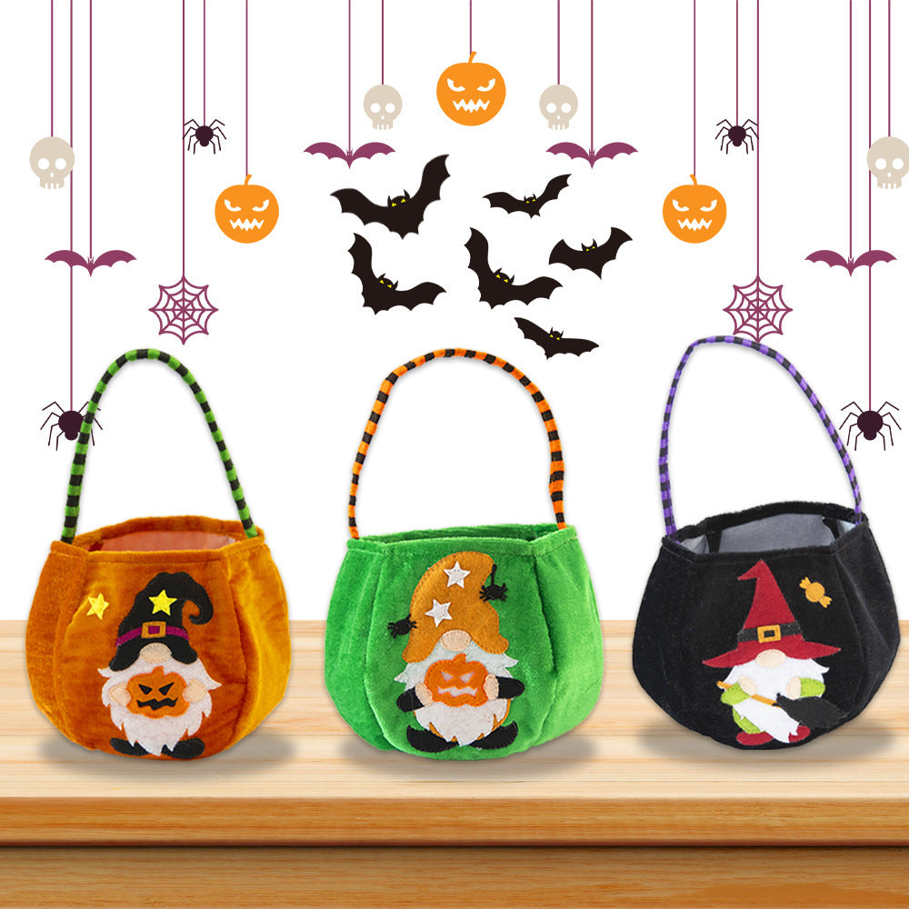 Halloween Decorations Cartoon Forest Man Doll Candy Bag