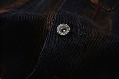 Fashion Holes Denim Clothes Jacket Men
