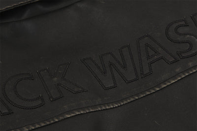 Distressed PU Leather Jacket Cotton Clothes Men