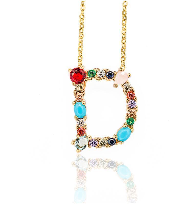 26 English alphabet necklaces