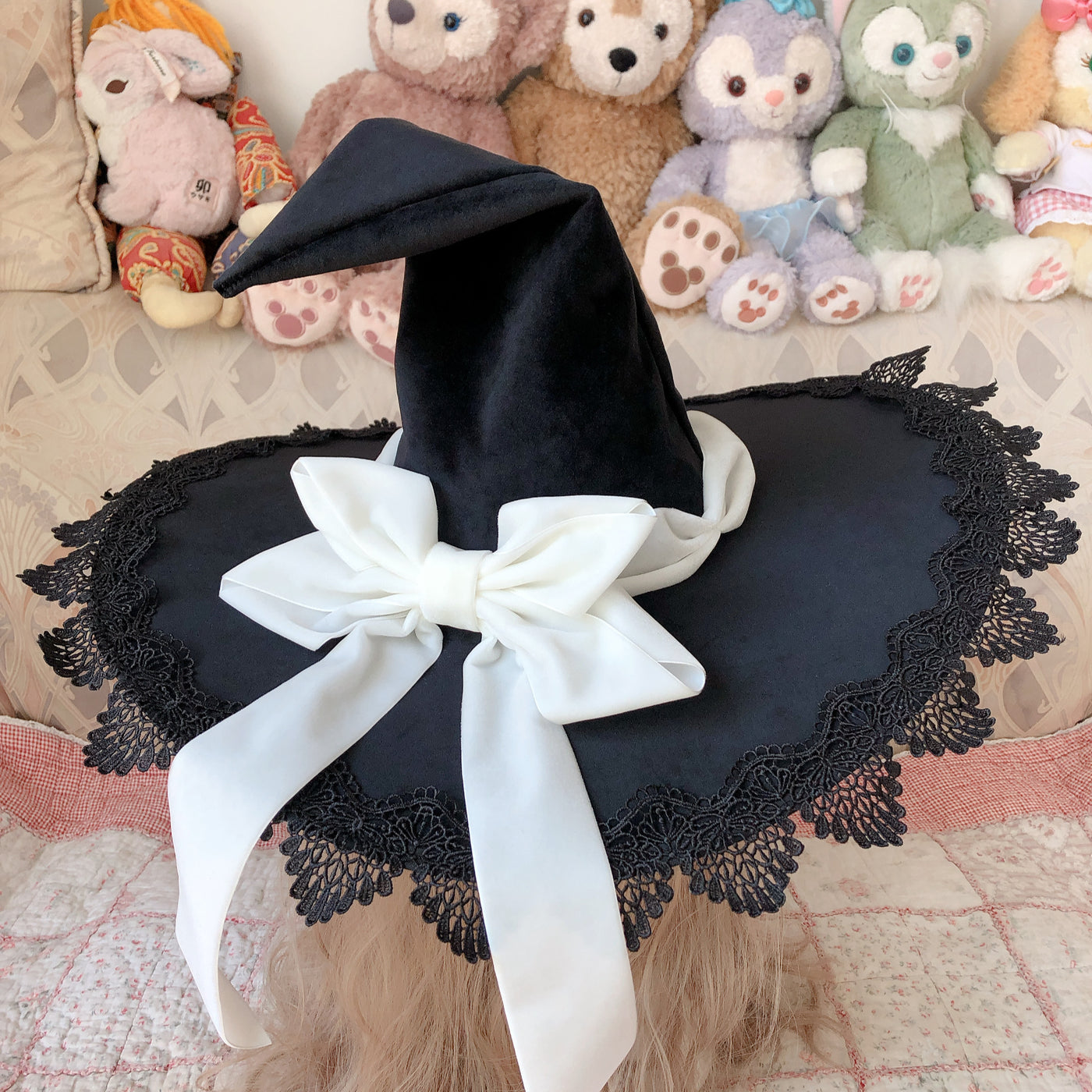 Party Holiday Handmade Halloween Witch Hat