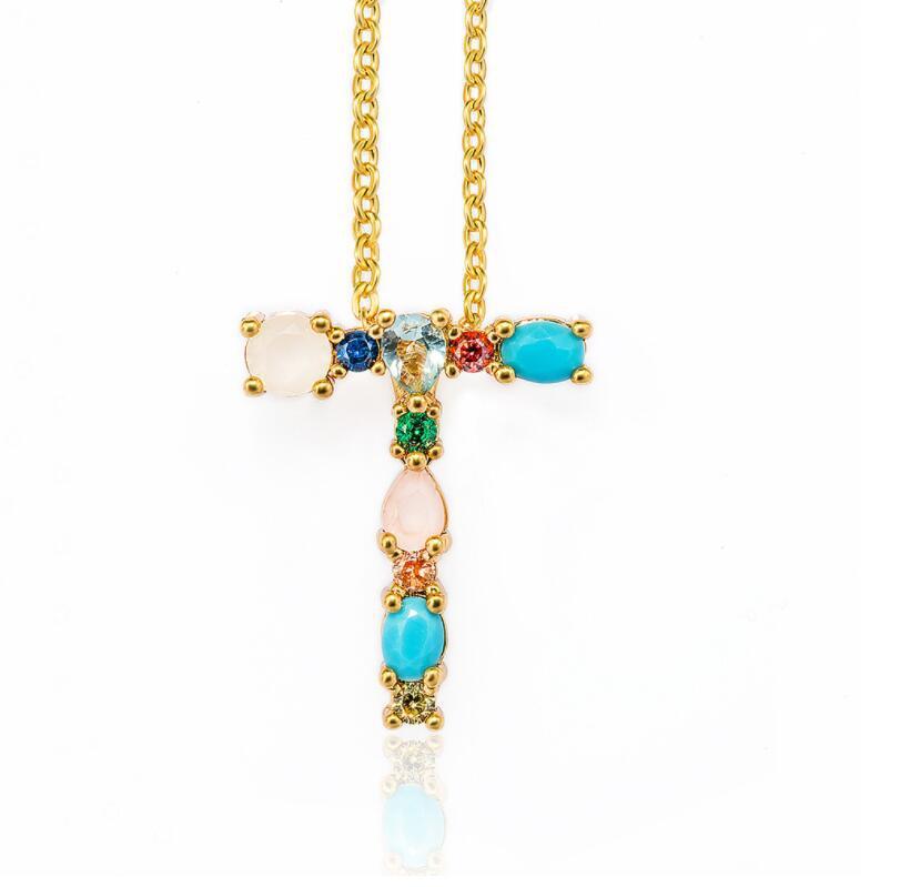 26 English alphabet necklaces