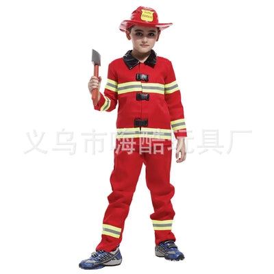 Kids' Halloween Costumes: Police, Firefighter, Pilot