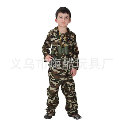 Kids' Halloween Costumes: Police, Firefighter, Pilot