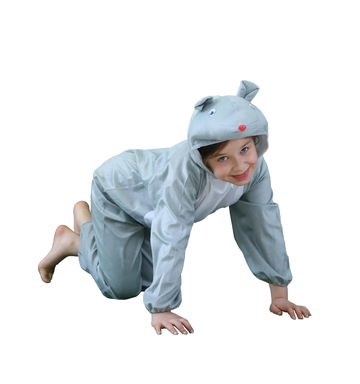 Kids Animal Costumes Boys Girls Unisex Fancy Dress Outfit Cosplay Children Onesies (L (for Kids 41.5" - 47" Tall) Mouse)