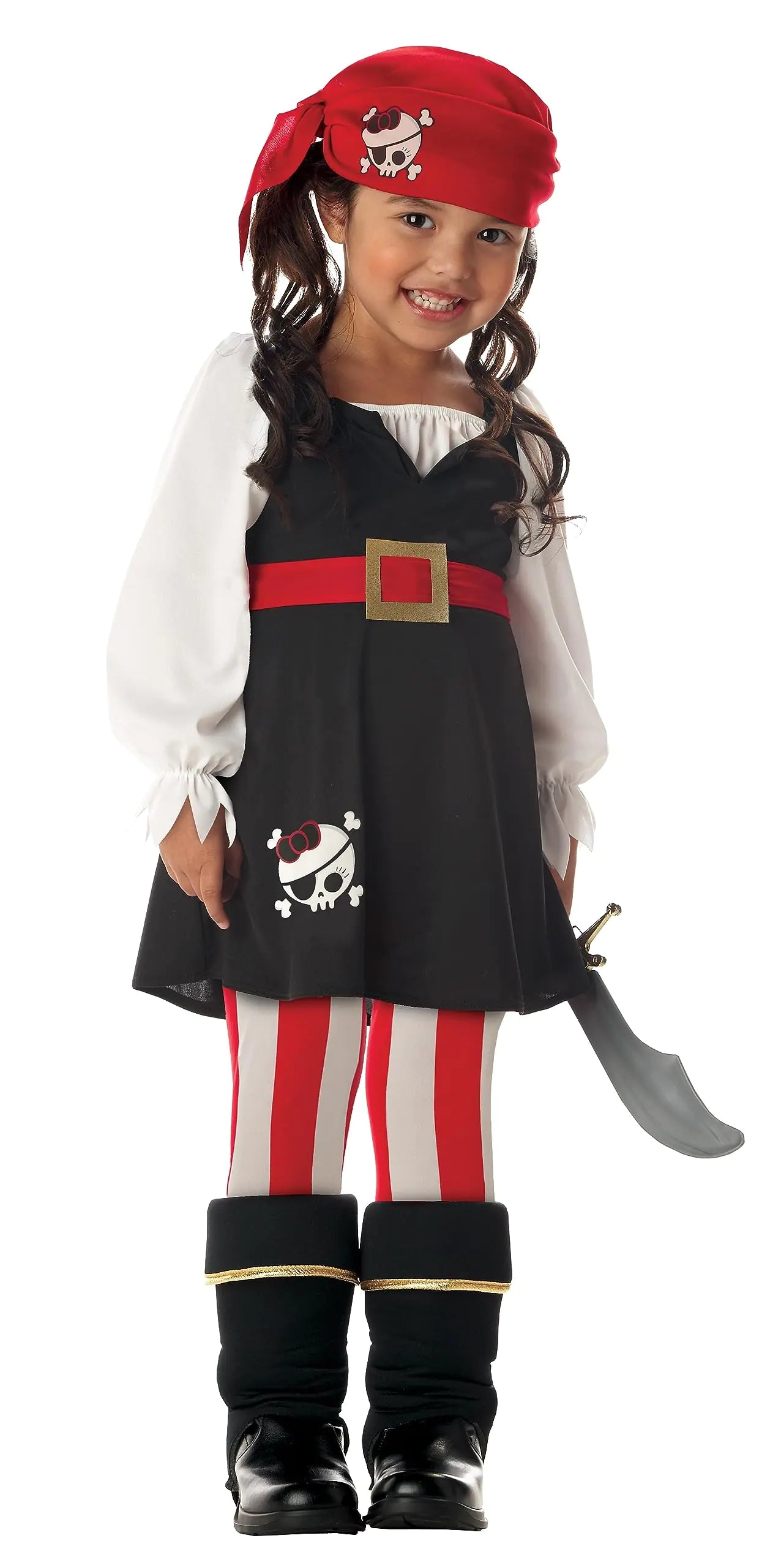 California Costumes Toddler Girls Pirate Costume Medium (3-4)