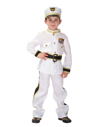 Kids' Halloween Costumes: Police, Firefighter, Pilot