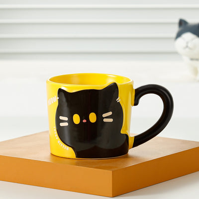 Cute Cat Mug Creative Coffee Cup