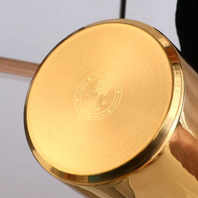 Kitchen Household Deepening 304 Stainless Steel Deep Frying Pan With Strainer