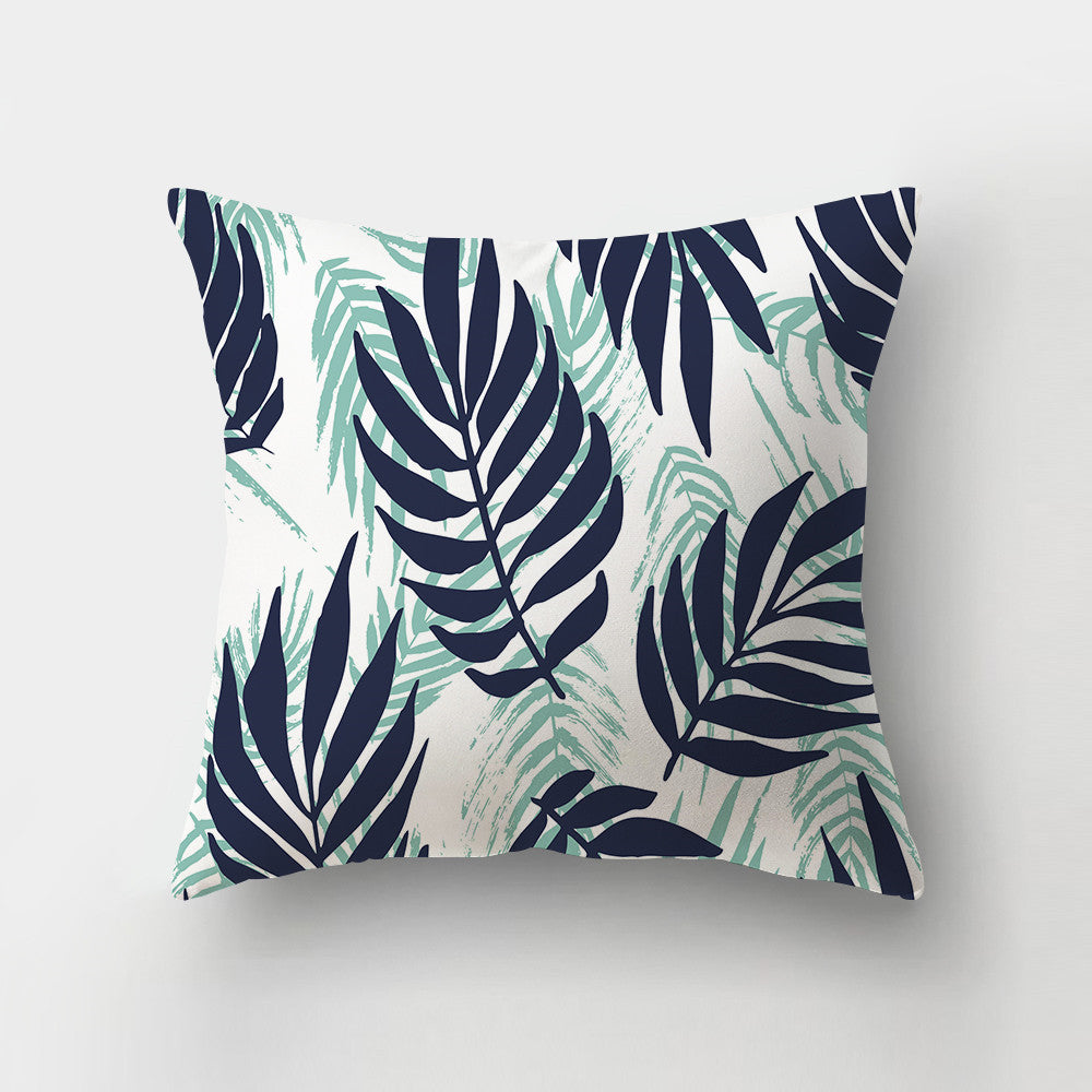 Ins Nordic Tropical Plant Pillow Case Amazon Home Supplies Office Printed Cushion Pillow Case
