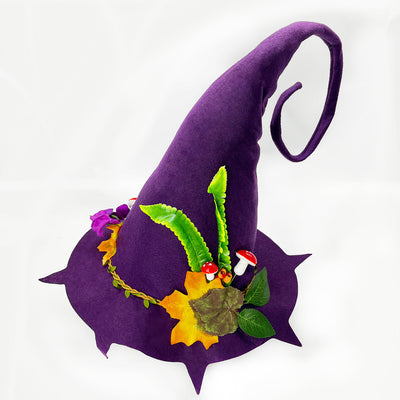 Halloween Witch Hat Halloween Party Felt Pointed Hat Felt Craft Hat