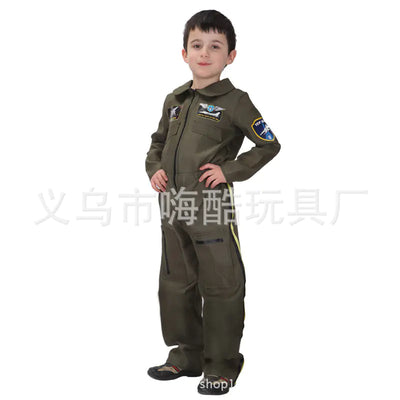 Kids' Halloween Costumes: Police, Firefighter, Pilot