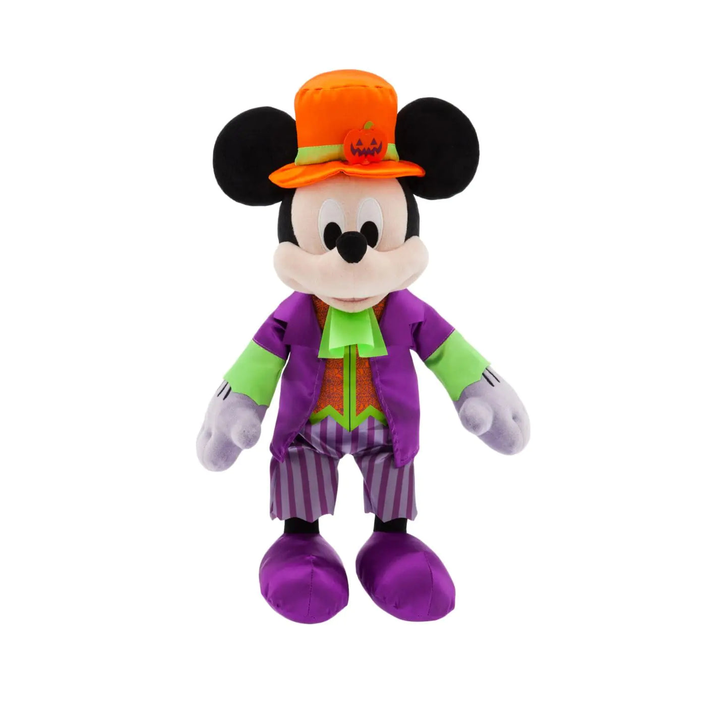 Disney Store Official Mickey Halloween Plush – Medium 15 Inch Halloween Plushie Halloween Decorations Mickey Mouse Plush for Kids