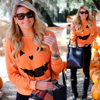 Halloween Pumpkin Sweatshirt