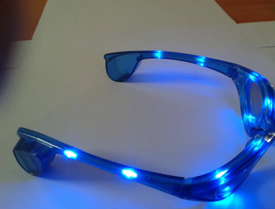 LED Glow Glasses for Parties and Costumes, Christmas Gift