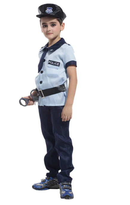 Kids' Halloween Costumes: Police, Firefighter, Pilot